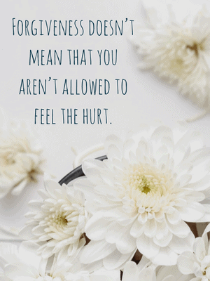 It's okay to hurt