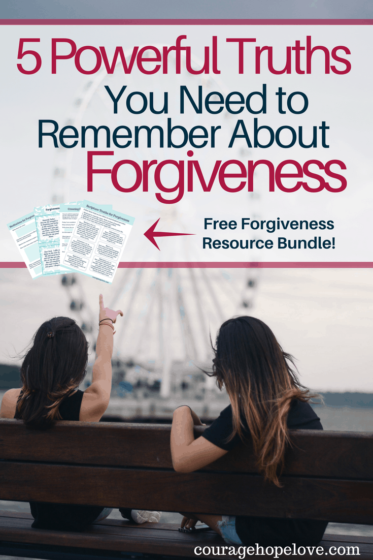 Forgiveness is possible. But it isn't easy. Learning how to forgive is a process and it is important to remember these 5 powerful truths.