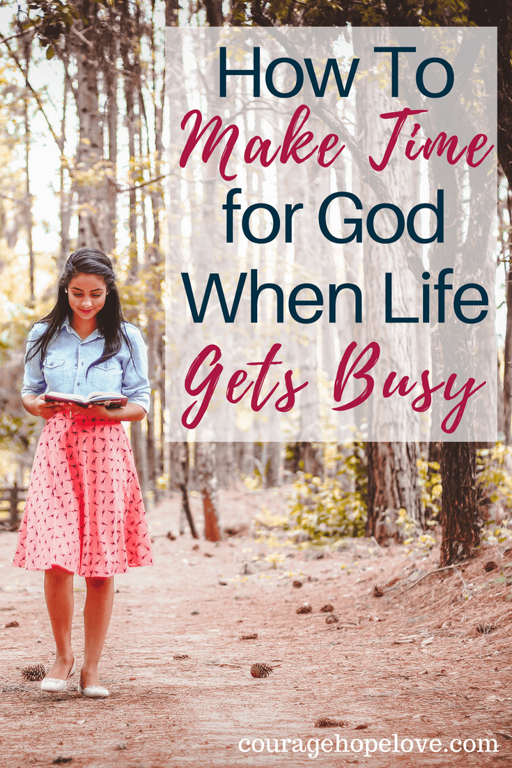 How To Make Time for God When Life Gets Busy