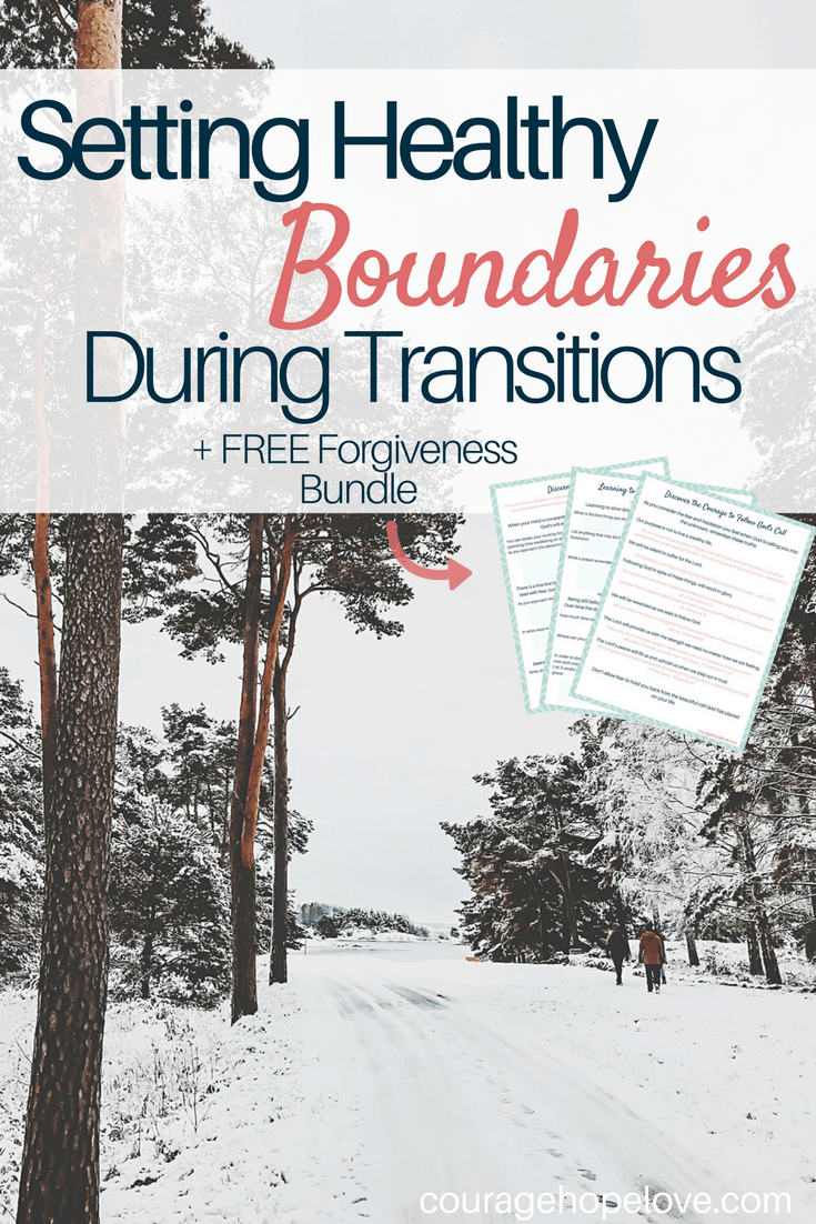 Setting Health Boundaries During Transitions