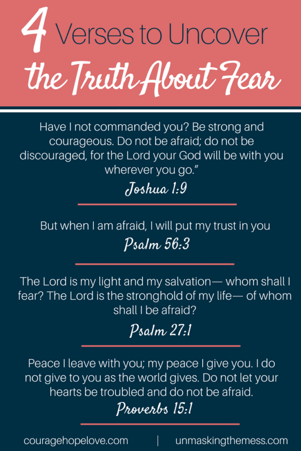 7 Bible Verses to Uncover the Truth About Fear