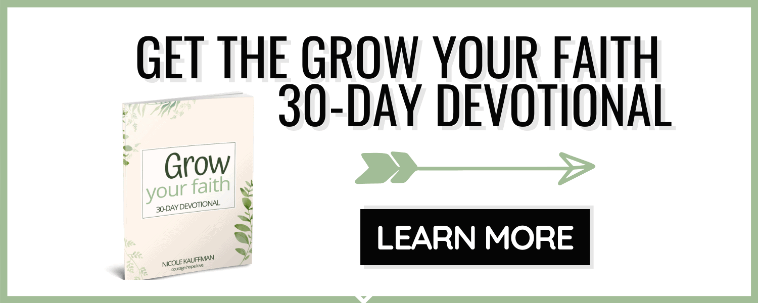 Grow Your Faith Devotional
